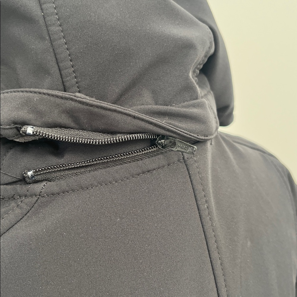 Lole Black Hooded Coat - Picture 11 of 16